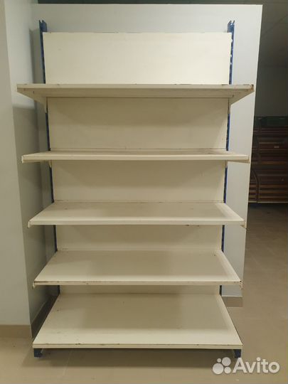 Стеллаж металлический торговый для магазина