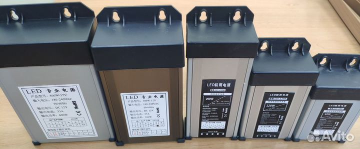 60W - 400W 12V IP45 