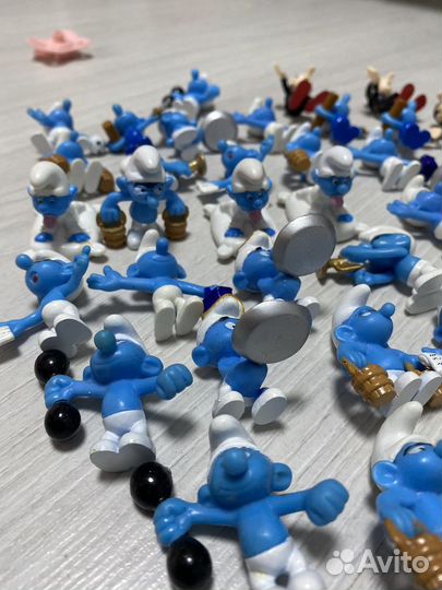 Киндер сюрприз смурфики коллекция