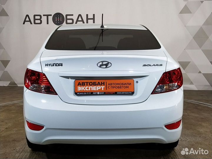 Hyundai Solaris 1.4 МТ, 2014, 123 786 км