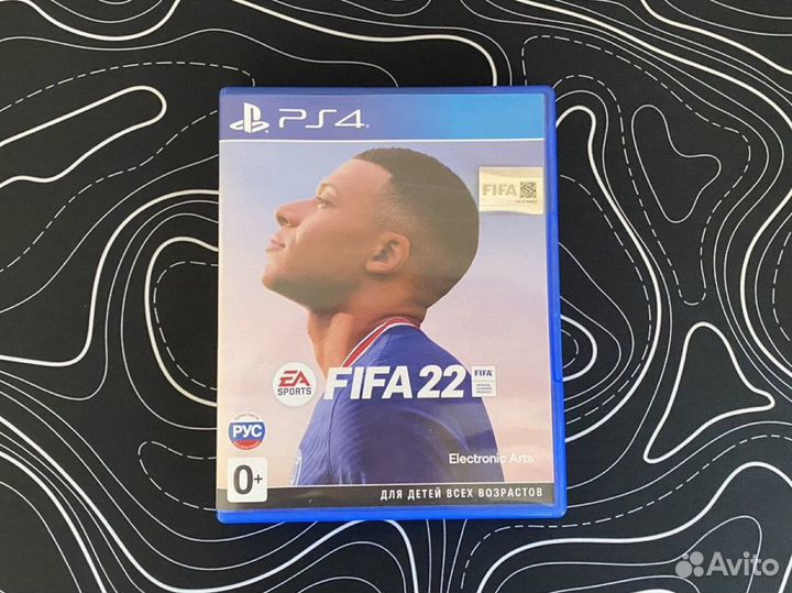 Fifa 22 ps4 диск