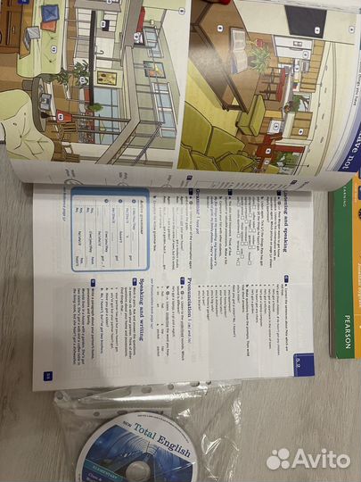 Учебник тетрадь английского. Total english