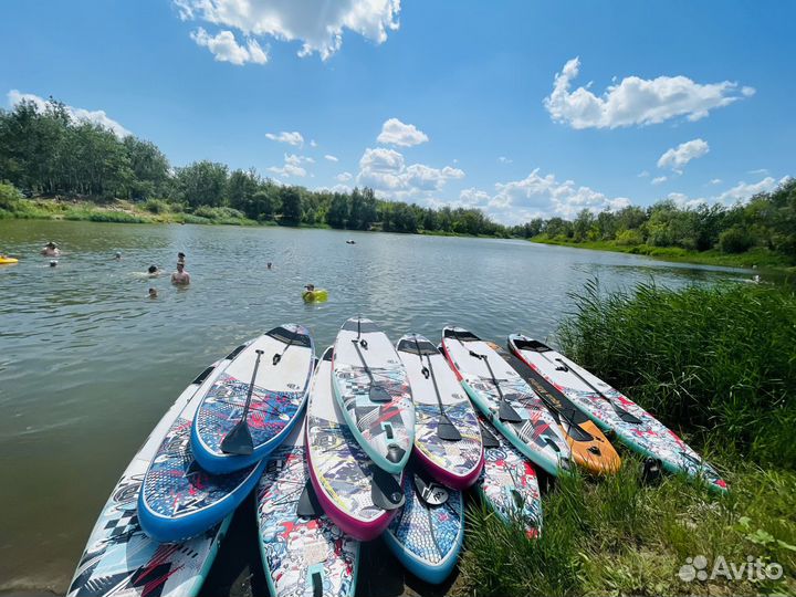 Прогулка на SUP сап бордах