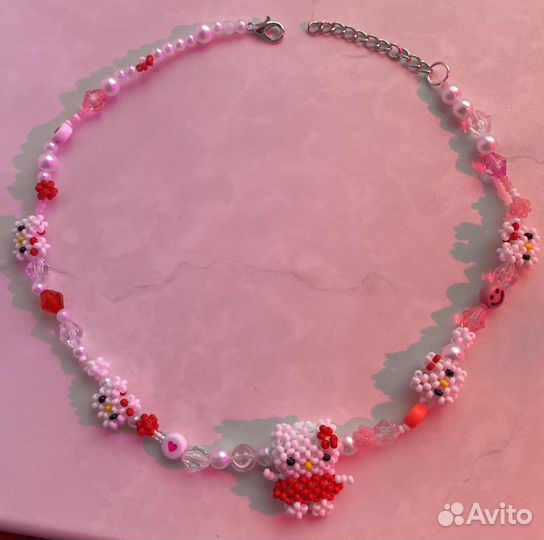 Ожерелье с Hello kitty