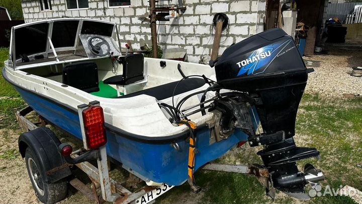 Лодка +мотор+прицеп