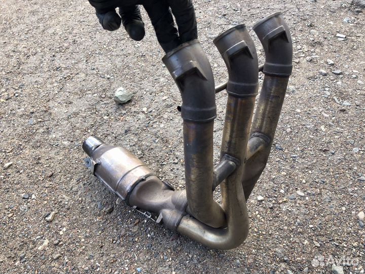 Выпускной коллектор triumph street triple 675