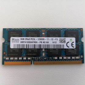 Hynix HMT41GS6BFR8A-PB DDR3L 8 Гб 12800S 1600