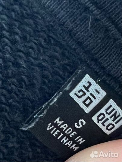 Зип худи uniqlo