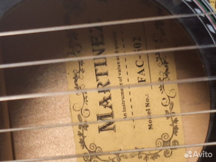 Гитара martinez fac 502