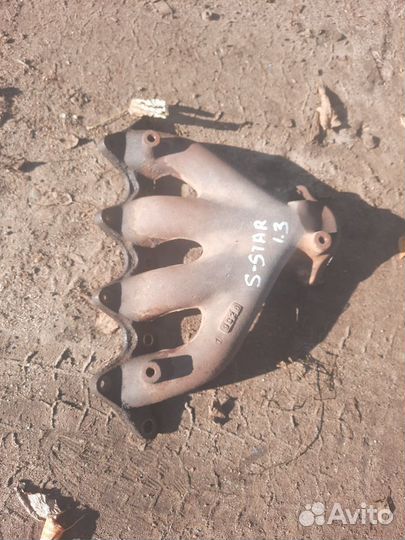 Приемная труба коллектор на митсубиси спейс стар