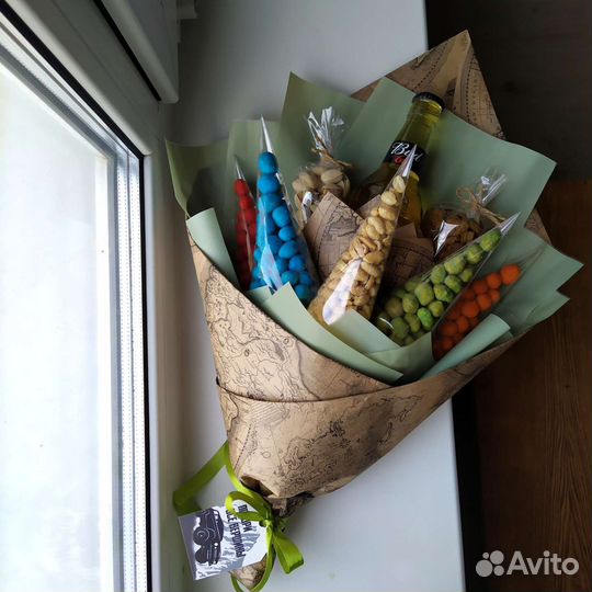 Подарок. Съедобный букет