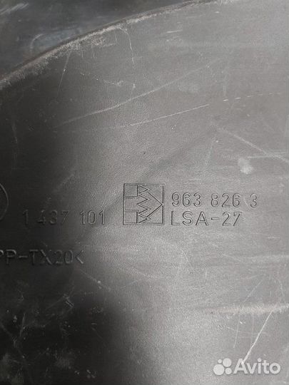 Воздухозаборник Bmw X5 E53 3.0D M57 2003