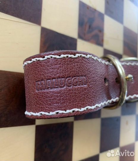 Malucchi ошейник и поводок Италия новые