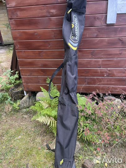 Rossignol лыжи + палки Gipron + чехол