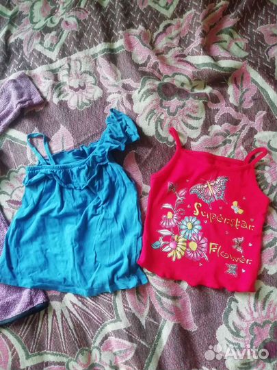 Вещи на девочку с 2 до 7 лет