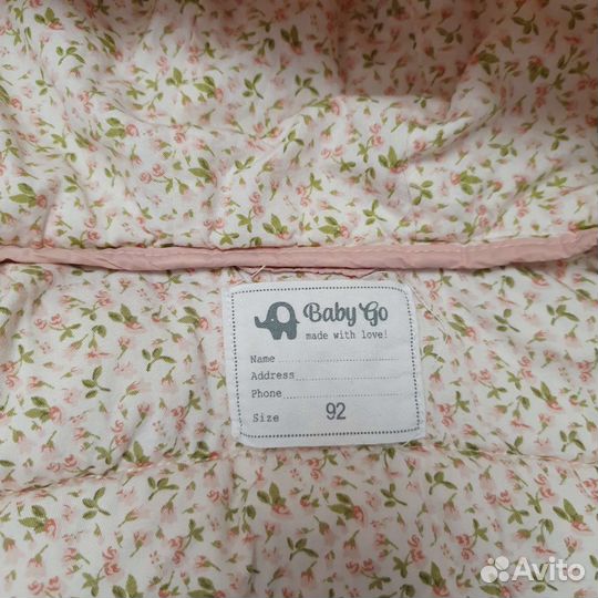 Куртка весна осень для девочки 92