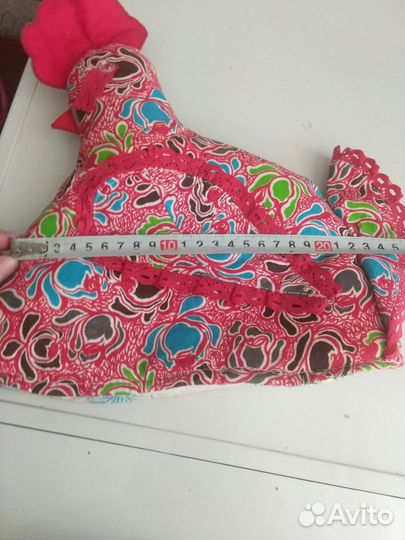 Грелка на чайник в виде курицы