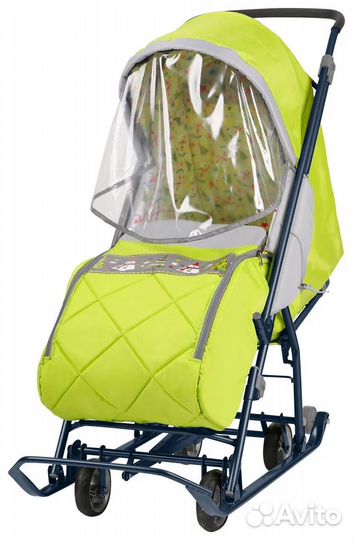 Санки-коляска новые