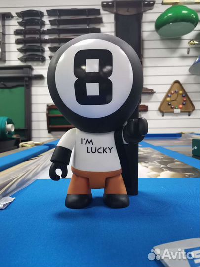 Кукла-сувенир Бильярд