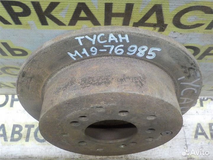 Диск тормозной задний Hyundai Tucson (JM) 2004-20