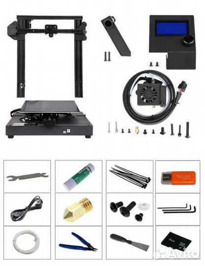 3D принтер CS-10S большого размера
