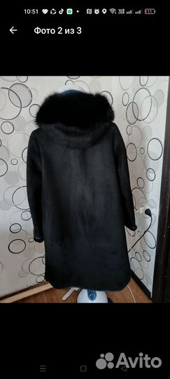 Дубленка женская 54 размер