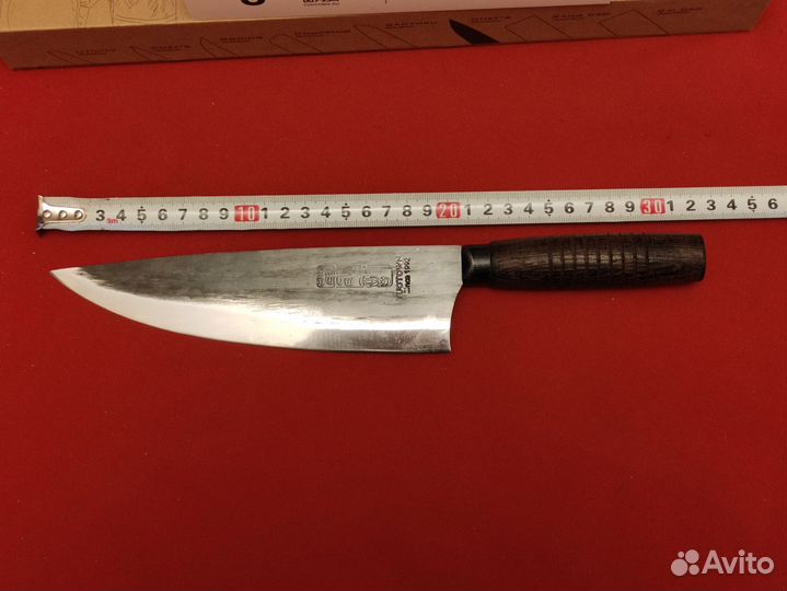 Кухонный нож Шеф-908001,Японская сталь AUS10,Ковка
