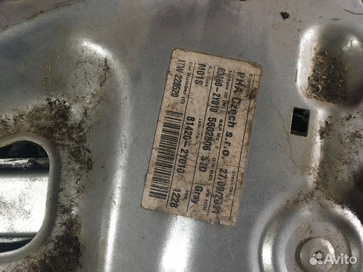 Стеклоподъемник задний правый Hyundai ix35