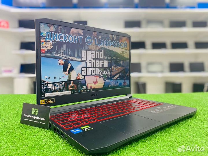 Новый ноутбук Acer i5 11400H/1650 4gb/SSD-512gb