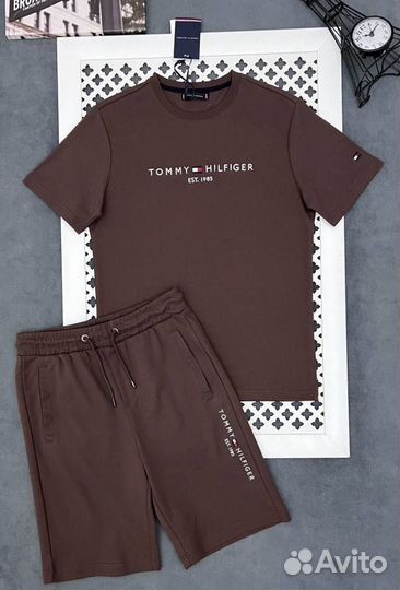 Шорты с футболкой tommy hilfiger