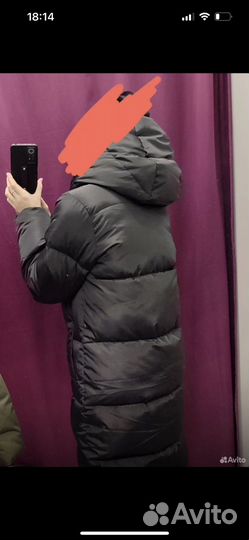 Пуховик женский зимний 46