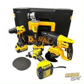 Набор Dewalt 4в1 аккумуляторный