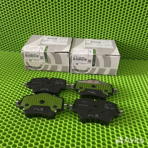 Передние тормозные колодки BMW G20 G30 G01 G02