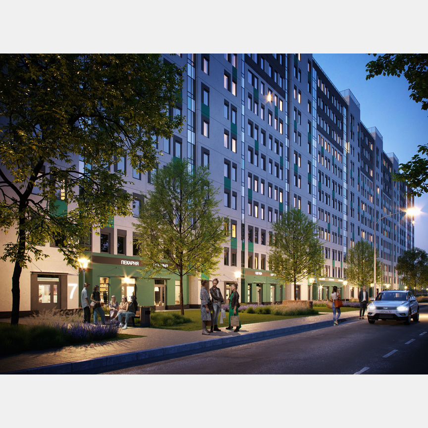 2-к. квартира, 40 м², 12/12 эт.
