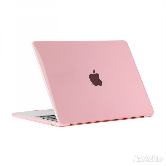 Чехол для MacBook Pro 13 2016-2022 глянец розовый