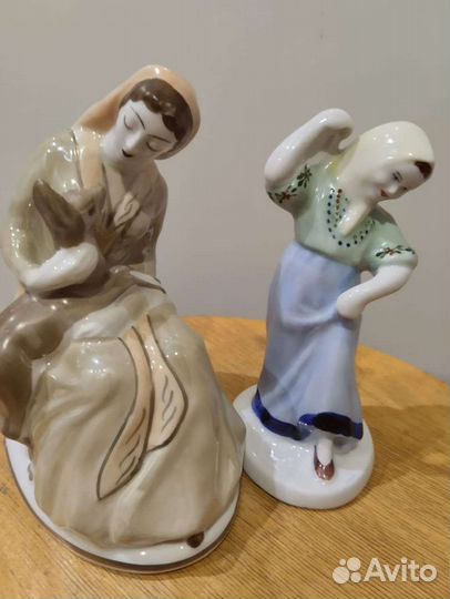 Статуэтки фарфор СССР, плясунья Дарья