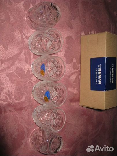 Хрустальные стопки 50г