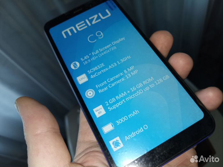 Meizu C9, 2/16 ГБ