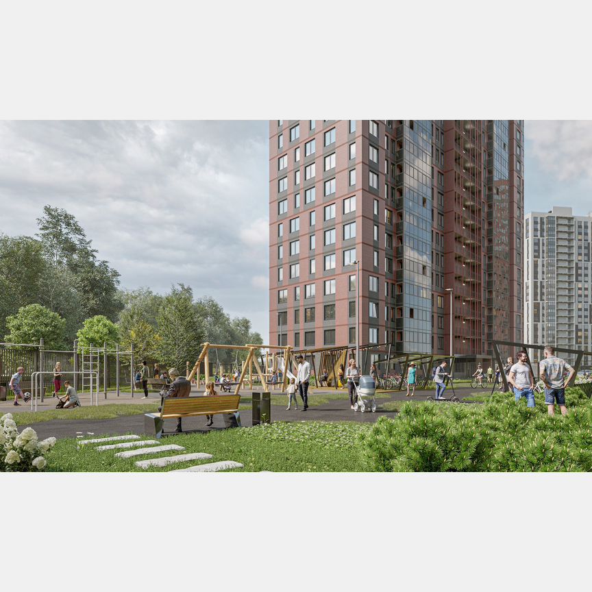 1-к. квартира, 34,5 м², 17/24 эт.