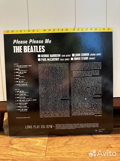 The Beatles – Please Please Me, mfsl, 1-101, NM