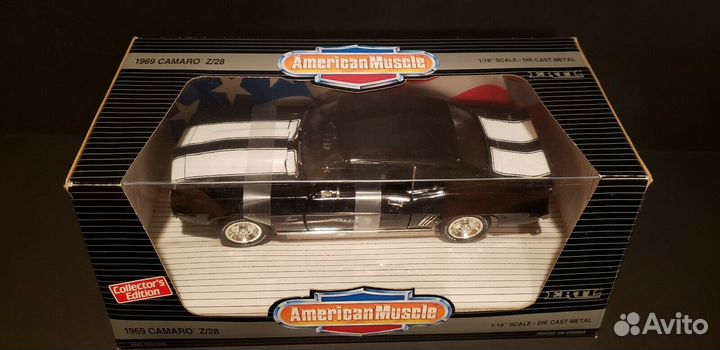 1/18 ertl American Muscle 1969 Camaro Z/28 1:18