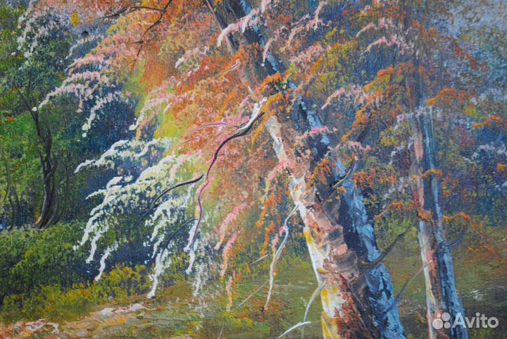 Картина маслом на холсте 