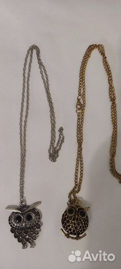 Кулон сова на цепочке в ассортименте