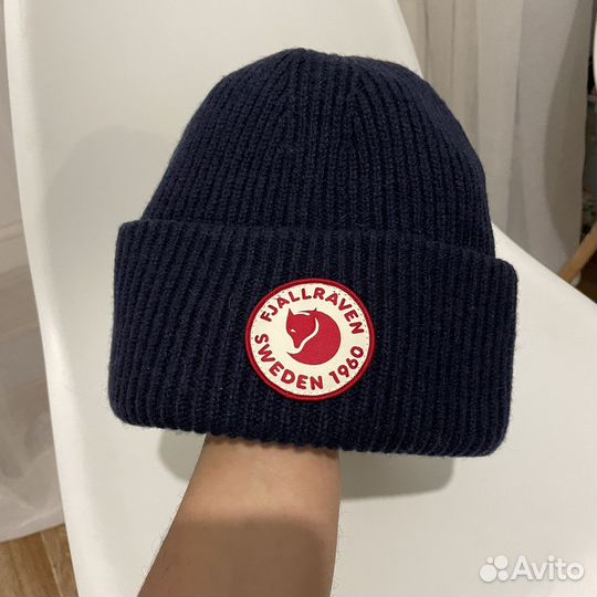 Новая шапка Fjallraven Logo Hat оригинал шерсть