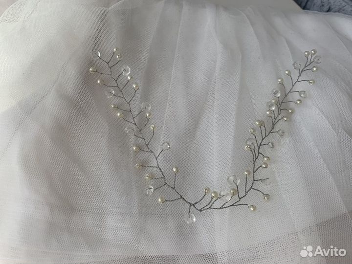 Свадебное украшение для волос