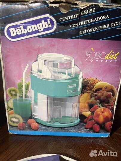 Соковыжималка DeLonghi robodiet compact