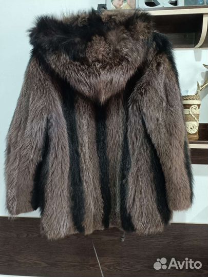 Шуба из песца