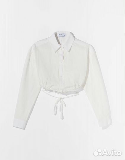 Рубашка Bershka белая