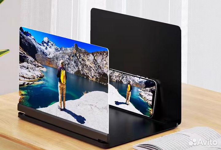 3D увеличитель экрана смартфона