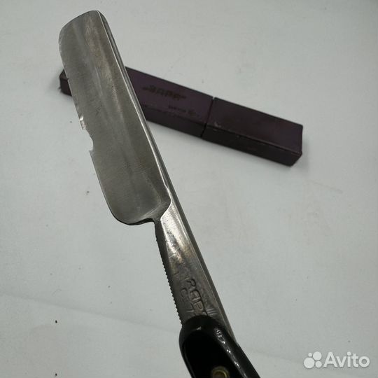 Опасная бритва заря СССР изготовитель стиз винтаж